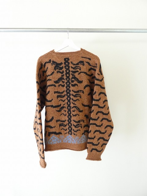 KAPITAL(キャピタル) 7Gウール ネパールタイガークルーセーターの商品画像11