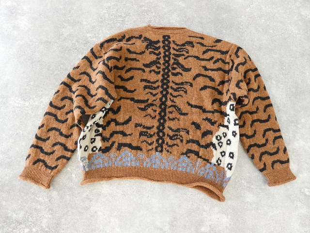 KAPITAL(キャピタル) 7Gウール ネパールタイガークルーセーターの商品画像12