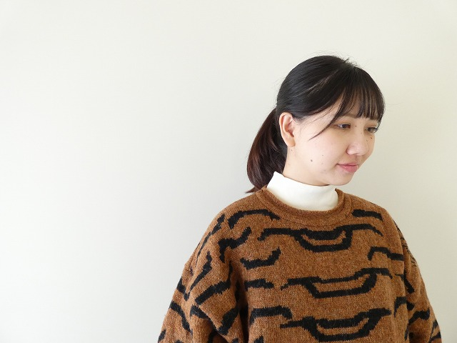 KAPITAL(キャピタル) 7Gウール ネパールタイガークルーセーターの商品画像2
