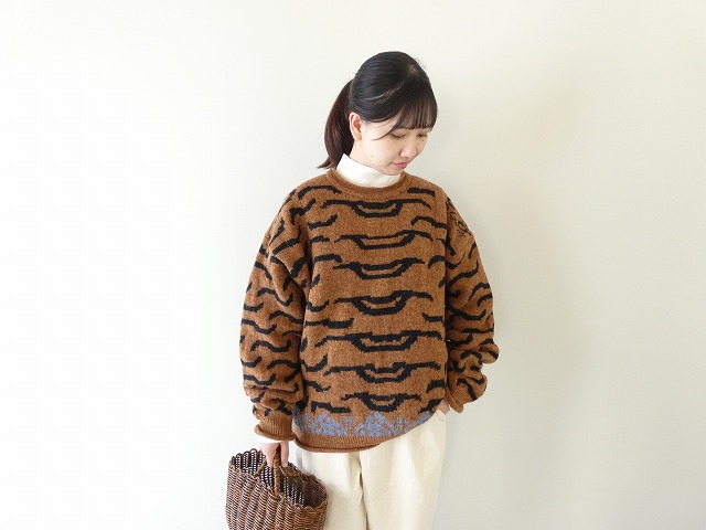 KAPITAL(キャピタル) 7Gウール ネパールタイガークルーセーターの商品画像6
