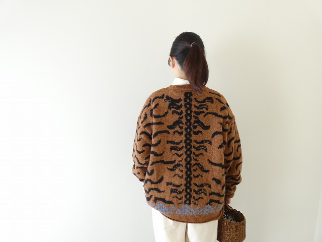 KAPITAL(キャピタル) 7Gウール ネパールタイガークルーセーターの商品画像8