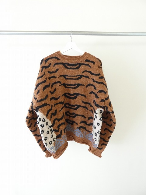 KAPITAL(キャピタル) 7Gウール ネパールタイガークルーセーターの商品画像9