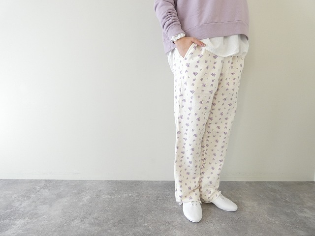  JEMORGAN(ジェーイーモーガン)花柄スウェットパンツの商品画像4