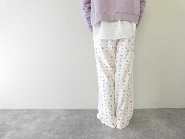  JEMORGAN(ジェーイーモーガン)花柄スウェットパンツの商品画像5