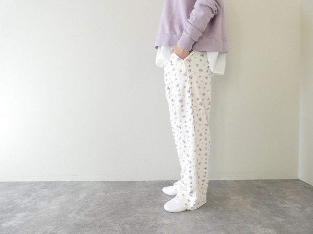  JEMORGAN(ジェーイーモーガン)花柄スウェットパンツの商品画像6