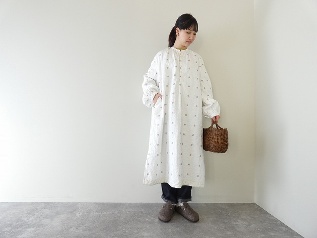 KAPITAL(キャピタル) コットンキルティング豆紋プリントメープルワンピースの商品画像1