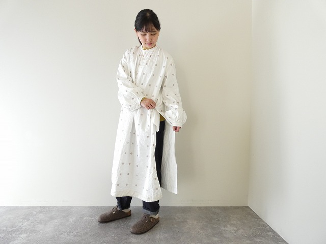 KAPITAL(キャピタル) コットンキルティング豆紋プリントメープルワンピースの商品画像10