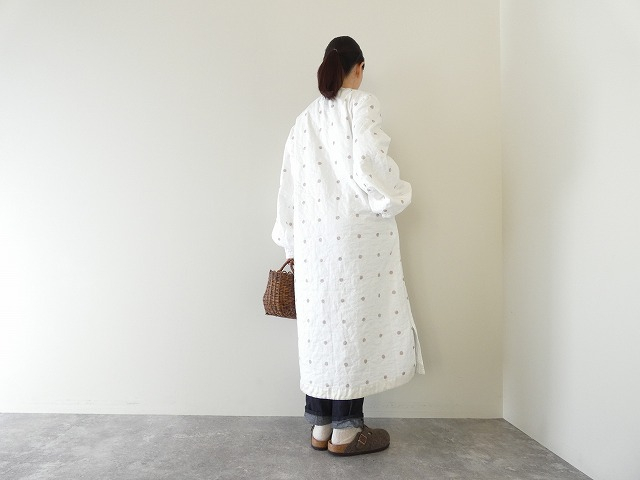 KAPITAL(キャピタル) コットンキルティング豆紋プリントメープルワンピースの商品画像11