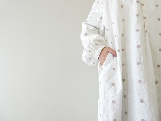 KAPITAL(キャピタル) コットンキルティング豆紋プリントメープルワンピースの商品画像3