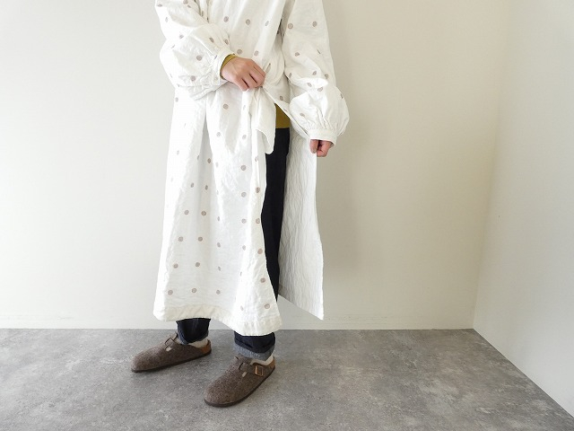 KAPITAL(キャピタル) コットンキルティング豆紋プリントメープルワンピースの商品画像5