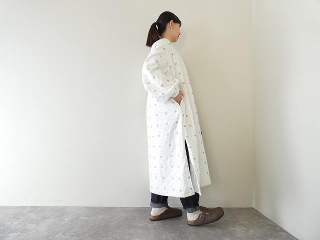 KAPITAL(キャピタル) コットンキルティング豆紋プリントメープルワンピースの商品画像9