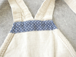 快晴堂(かいせいどう) HAYATE・TOPベージュのコール天 オーバーオールベストの商品画像31