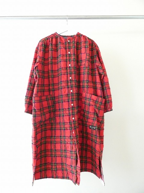 快晴堂(かいせいどう) タータンフォーエバー Wideスタンド衿&ギャザーワンピースの商品画像11