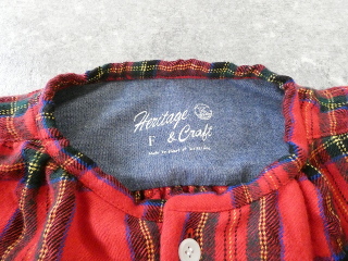 快晴堂(かいせいどう) タータンフォーエバー Wideスタンド衿&ギャザーワンピースの商品画像30