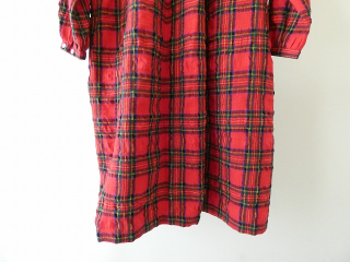 快晴堂(かいせいどう) タータンフォーエバー Wideスタンド衿&ギャザーワンピースの商品画像36