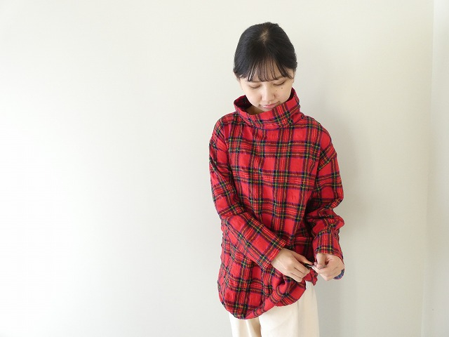 快晴堂(かいせいどう) タータンフォーエバー オフタートルチュニックの商品画像1