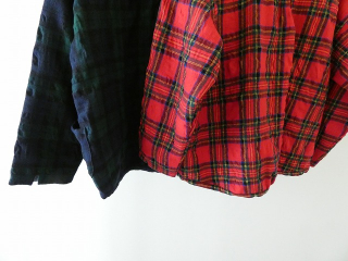 快晴堂(かいせいどう) タータンフォーエバー スタンド背タックシャツの商品画像19