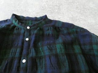 快晴堂(かいせいどう) タータンフォーエバー スタンド背タックシャツの商品画像31