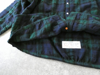 快晴堂(かいせいどう) タータンフォーエバー スタンド背タックシャツの商品画像36