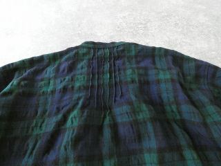 快晴堂(かいせいどう) タータンフォーエバー スタンド背タックシャツの商品画像37