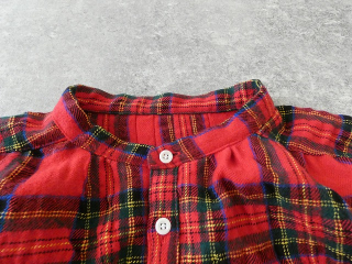 快晴堂(かいせいどう) タータンフォーエバー スタンド背タックシャツの商品画像44