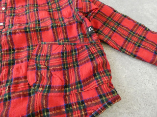 快晴堂(かいせいどう) タータンフォーエバー スタンド背タックシャツの商品画像47