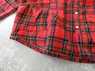 快晴堂(かいせいどう) タータンフォーエバー スタンド背タックシャツの商品画像48