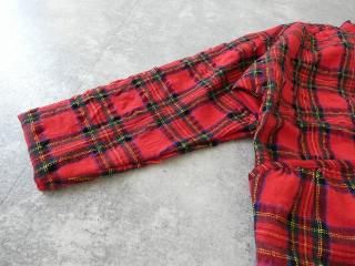 快晴堂(かいせいどう) タータンフォーエバー スタンド背タックシャツの商品画像49