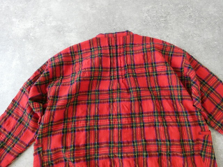 快晴堂(かいせいどう) タータンフォーエバー スタンド背タックシャツの商品画像50