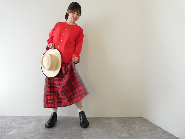 快晴堂(かいせいどう) タータンフォーエバー 後ろポケスカートの商品画像7