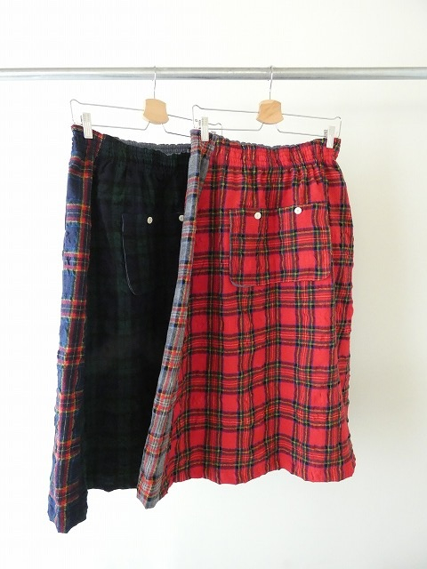 快晴堂(かいせいどう) タータンフォーエバー 後ろポケスカートの商品画像9