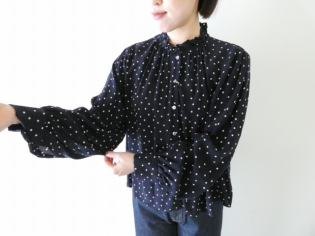 MidiUmi(ミディウミ) IPEKER プリントドットシャツの商品画像5