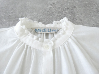 MidiUmi(ミディウミ) フリルカラーギャザーネックシャツの商品画像44