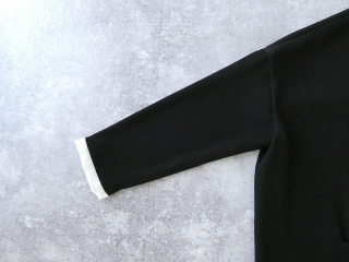 mizuiro ind(ミズイロインド) サテンコクーン衿付きワンピースの商品画像24