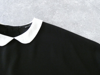 mizuiro ind(ミズイロインド) サテンコクーン衿付きワンピースの商品画像28