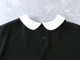 mizuiro ind(ミズイロインド) サテンコクーン衿付きワンピースの商品画像29