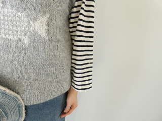 PK 魚柄のペルーニットベスト　アルパカ100%の商品画像22