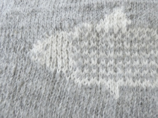 PK 魚柄のペルーニットベスト　アルパカ100%の商品画像26