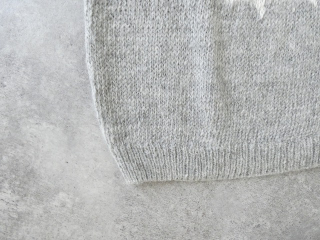 PK 魚柄のペルーニットベスト　アルパカ100%の商品画像30