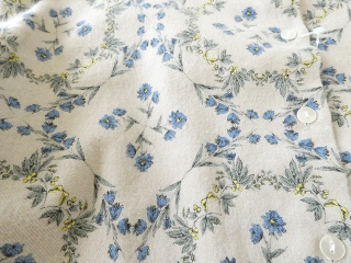 PK ブルーフラワーのバンドカラーワンピースの商品画像24