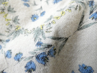 PK ブルーフラワーのバンドカラーワンピースの商品画像25