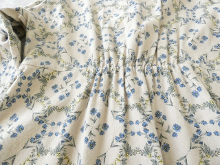 PK ブルーフラワーのバンドカラーワンピースの商品画像33