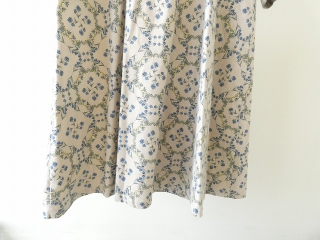 PK ブルーフラワーのバンドカラーワンピースの商品画像36