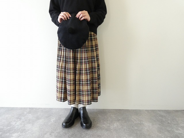 PK タータンチェックのプリーツスカートの商品画像3