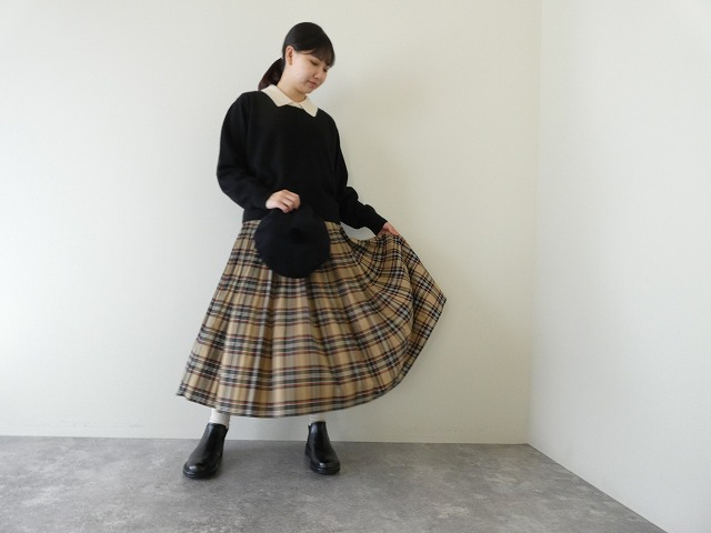 PK タータンチェックのプリーツスカートの商品画像6