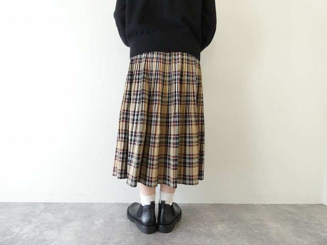 PK タータンチェックのプリーツスカートの商品画像9