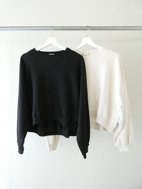 sabbatum(サバタム) ソフトモダン裏毛ラグランショートプルオーバーの商品画像2