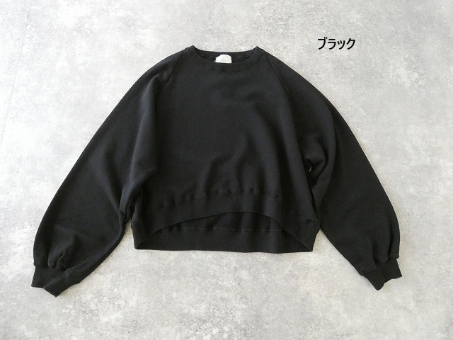 sabbatum(サバタム) ソフトモダン裏毛ラグランショートプルオーバーの商品画像28