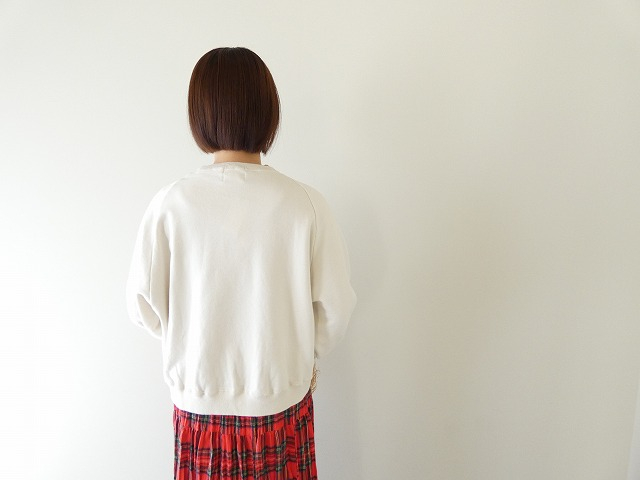 sabbatum(サバタム) ソフトモダン裏毛ラグランショートプルオーバーの商品画像9