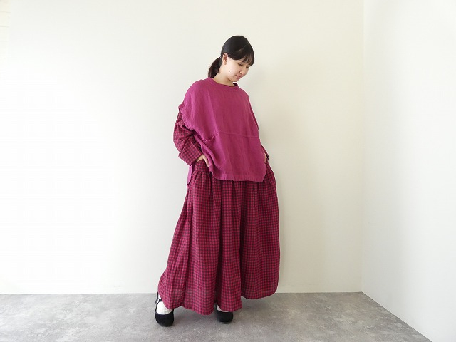 tumugu(ツムグ) ソリトリネンビッグベストの商品画像1